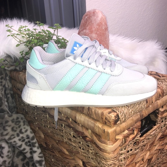 Adidas: Gray I-5923 Sneakers - Picture 3 of 8